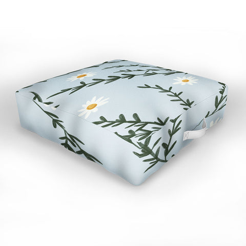 Lane and Lucia Chamomile and Rosemary Outdoor Floor Cushion