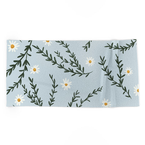 Lane and Lucia Chamomile and Rosemary Beach Towel