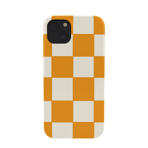 Lane and Lucia Citrus Check Pattern Phone Case