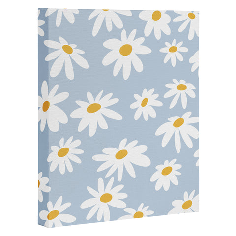 Lane and Lucia Lazy Daisies Art Canvas