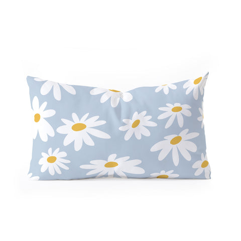 Lane and Lucia Lazy Daisies Oblong Throw Pillow