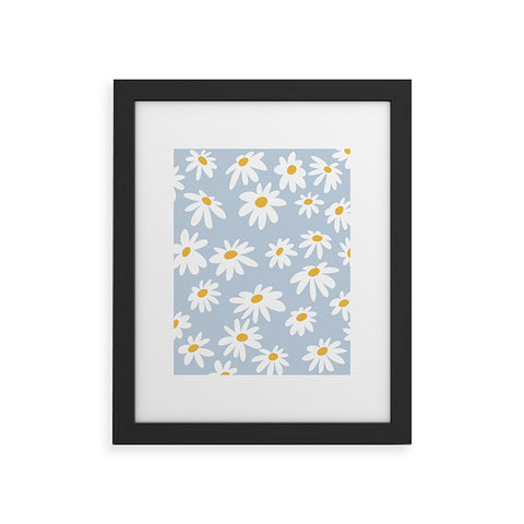 Lane and Lucia Lazy Daisies Framed Art Print