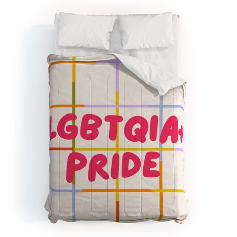 Lane and Lucia LGBTQIA Pride Comforter