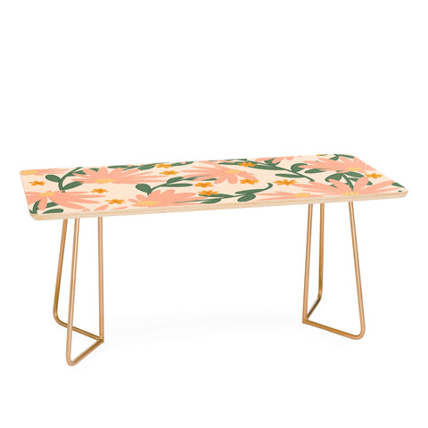 Lane and Lucia Meadow of Autumn Wildflowers Coffee Table