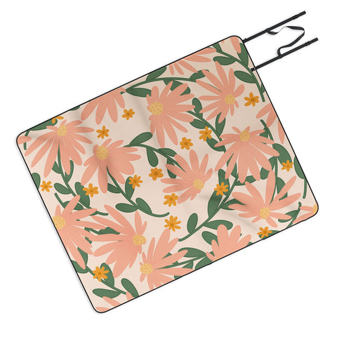 Lane and Lucia Meadow of Autumn Wildflowers Picnic Blanket