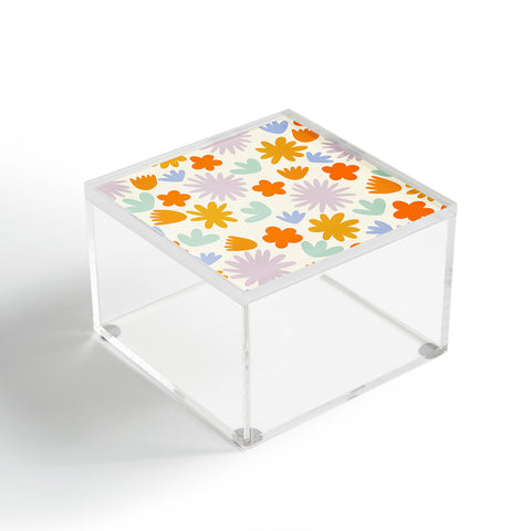 Lane and Lucia Mod Spring Flowers Acrylic Box