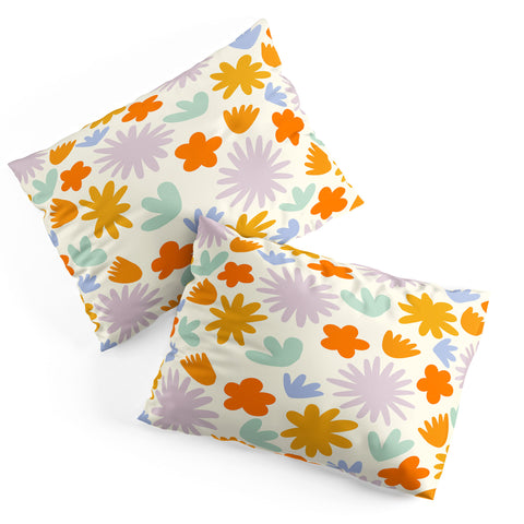 Lane and Lucia Mod Spring Flowers Pillow Shams
