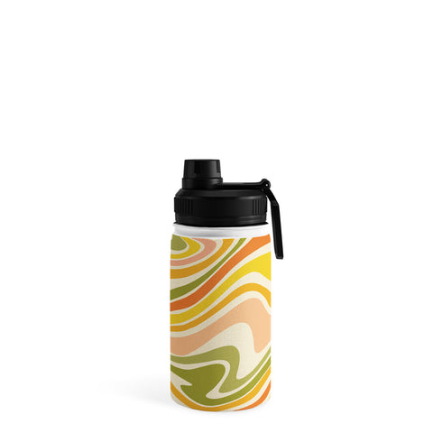 Lane and Lucia Rainbow Marble Water Bottle