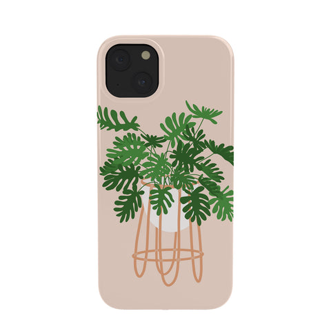 Lane and Lucia Vase no 26 with Tropical Plant Phone Case