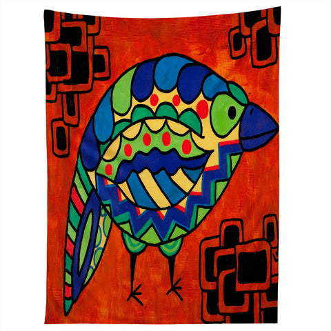 Lara Kulpa Bird Tapestry