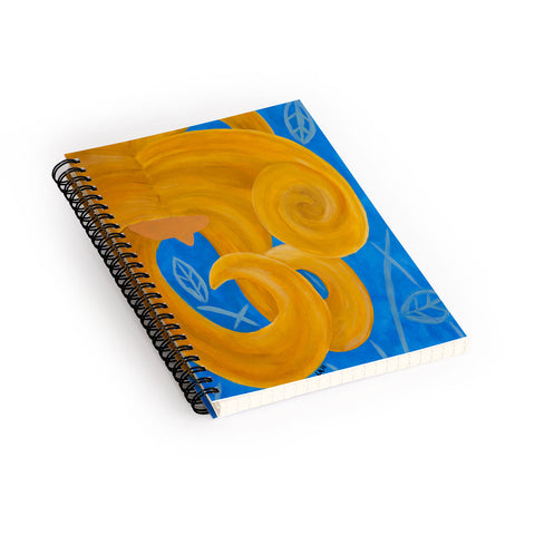 Lara Kulpa Blonde Spiral Notebook
