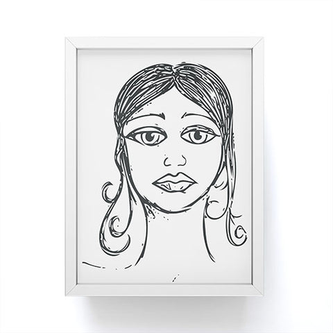Lara Kulpa Braver Than You Believe Framed Mini Art Print