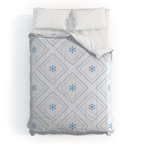 Lara Kulpa Diamonds In The Snow Comforter