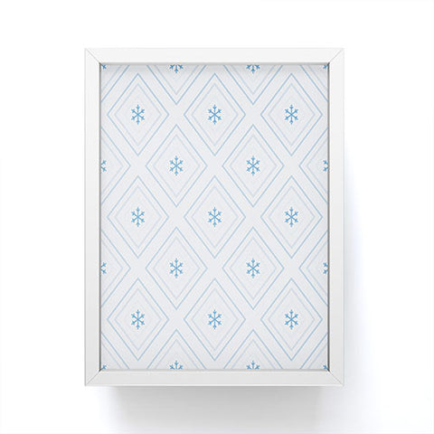 Lara Kulpa Diamonds In The Snow Framed Mini Art Print