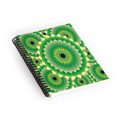 Lara Kulpa Mellow Grellow Lotus Spiral Notebook