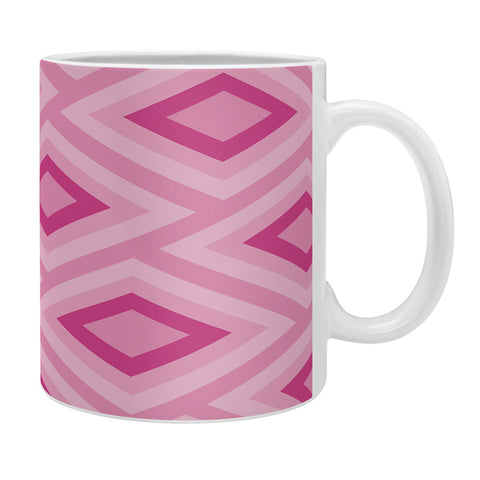 Lara Kulpa Pink Diamonds Coffee Mug