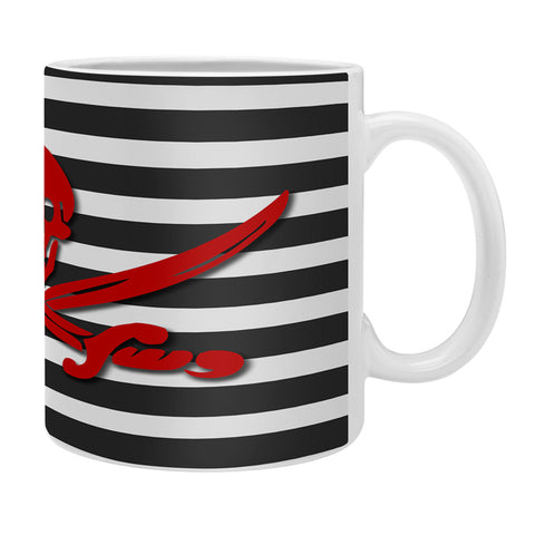 Lara Kulpa Red Pirate Coffee Mug