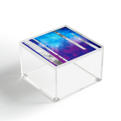 Lara Kulpa Silver Gilt Acrylic Box