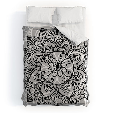 Lara Kulpa Wintry Mandala Comforter