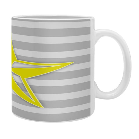 Lara Kulpa Yellow Star Coffee Mug