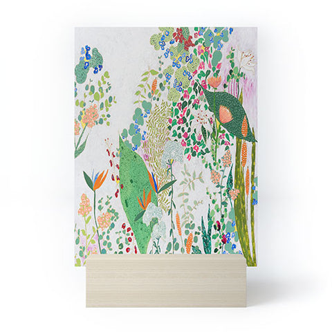 Lara Lee Meintjes Painterly Floral Jungle Mini Art Print