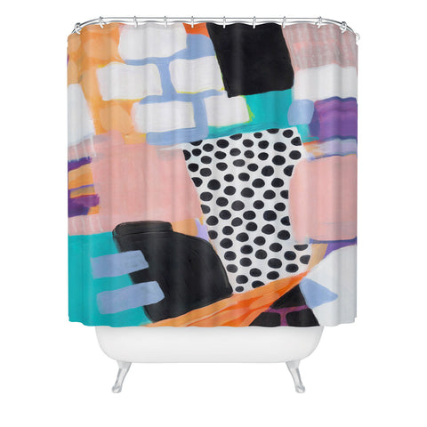 Laura Fedorowicz After Hours Shower Curtain
