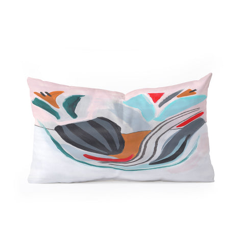 Laura Fedorowicz All Flawed Oblong Throw Pillow