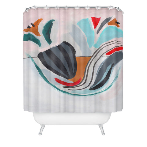Laura Fedorowicz All Flawed Shower Curtain