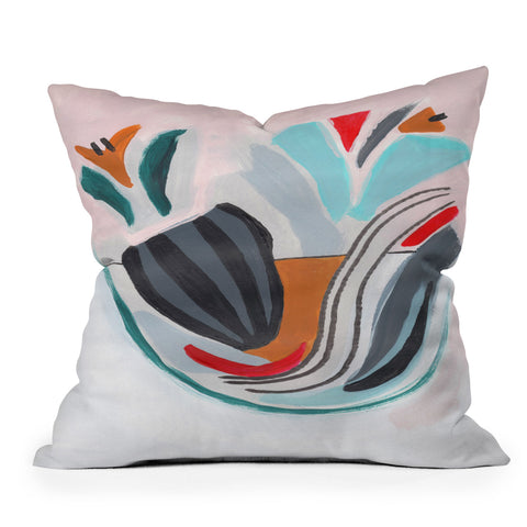 Laura Fedorowicz All Flawed Throw Pillow