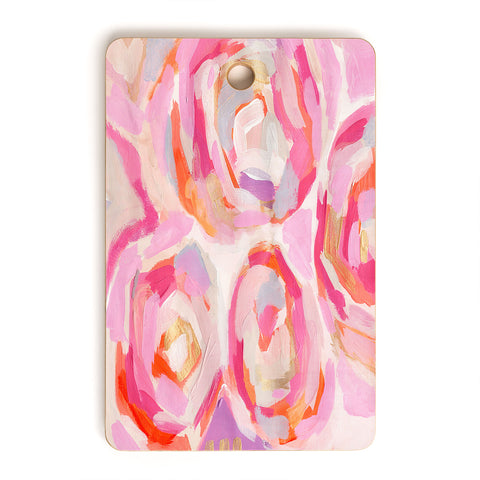 Laura Fedorowicz Apple Blossoms Cutting Board Rectangle