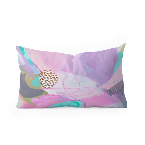 Laura Fedorowicz Asking for a Friend Oblong Throw Pillow