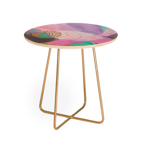 Laura Fedorowicz Asking for a Friend Round Side Table