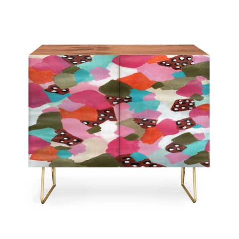 Laura Fedorowicz Be Bold Abstract Credenza
