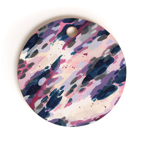 Laura Fedorowicz Beauty in the Storm Cutting Board Round