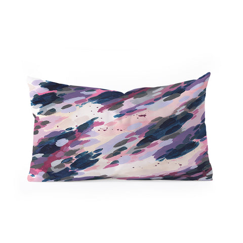 Laura Fedorowicz Beauty in the Storm Oblong Throw Pillow