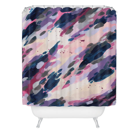 Laura Fedorowicz Beauty in the Storm Shower Curtain