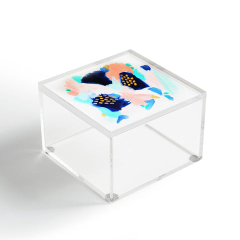 Laura Fedorowicz Blush Abstract Acrylic Box
