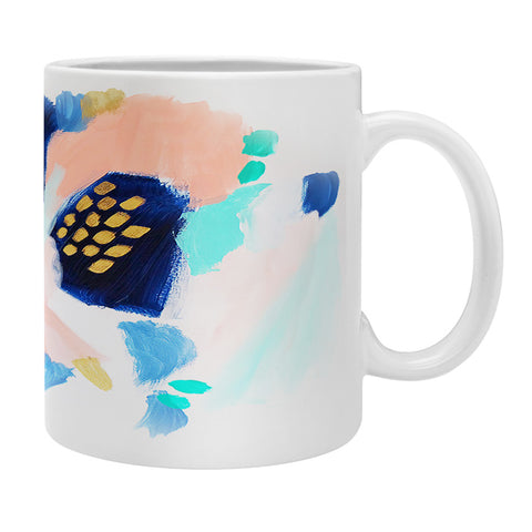 Laura Fedorowicz Blush Abstract Coffee Mug