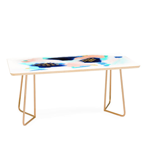 Laura Fedorowicz Blush Abstract Coffee Table