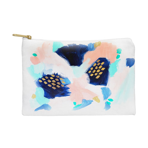 Laura Fedorowicz Blush Abstract Pouch