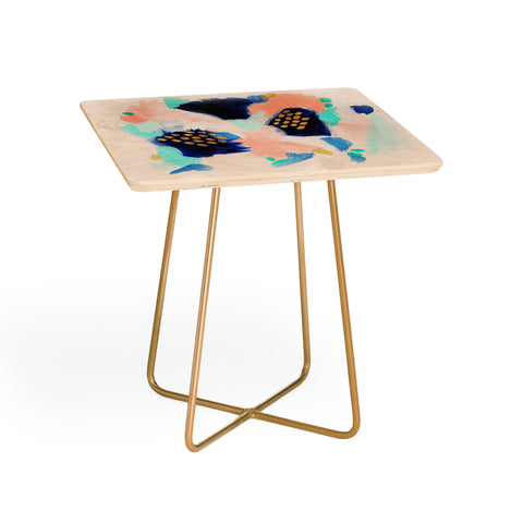 Laura Fedorowicz Blush Abstract Side Table
