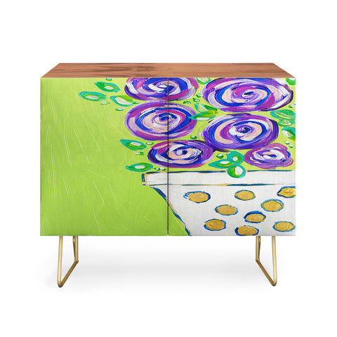 Laura Fedorowicz Bouquet for Two Credenza