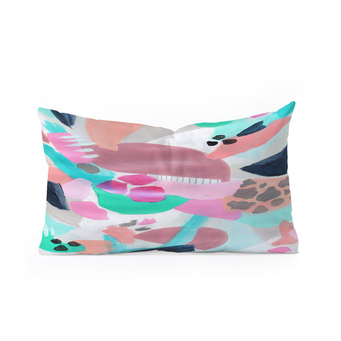 Laura Fedorowicz Brave New Day Oblong Throw Pillow