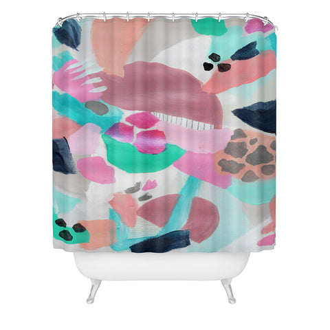 Laura Fedorowicz Brave New Day Shower Curtain