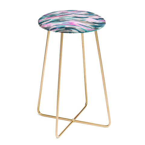 Laura Fedorowicz Candy Skies Counter Stool