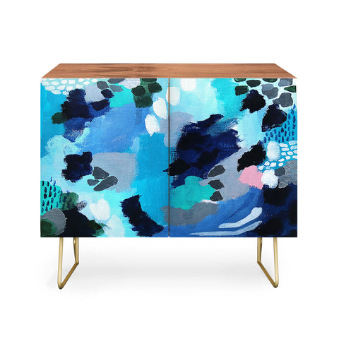 Laura Fedorowicz Cloudy with a Chance of Pink Credenza