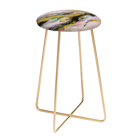 Laura Fedorowicz Connected Abstract Counter Stool