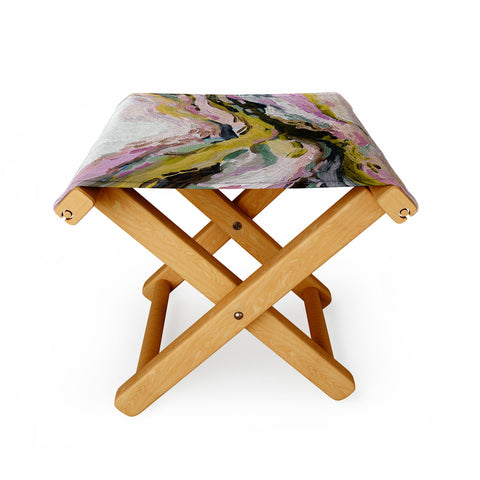 Laura Fedorowicz Connected Abstract Folding Stool
