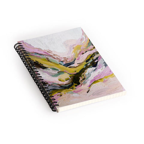 Laura Fedorowicz Connected Abstract Spiral Notebook