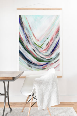 Laura Fedorowicz Dainty Abstract Art Print And Hanger
